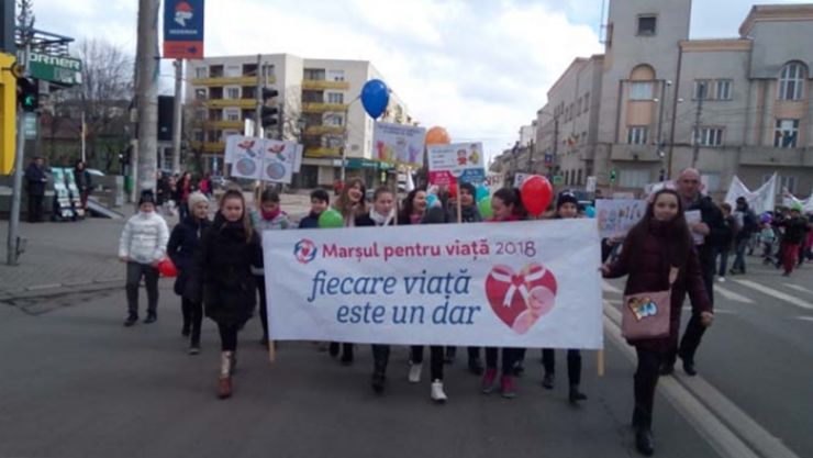 ”Marșul pentru viață”, organizat sâmbătă, 23 martie, la Satu Mare