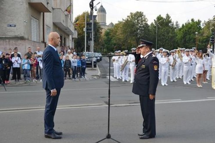 Colonelul Nicolae Dima este noul inspector șef al ISU Someș Satu Mare