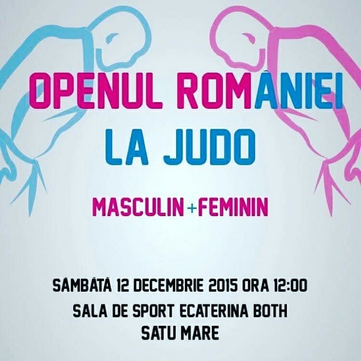 Judo. Openul României şi Gala Laureaţilor 2015 în acest weekend la Satu Mare