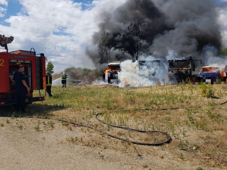 incendiu utilaje agricole odoreu 2