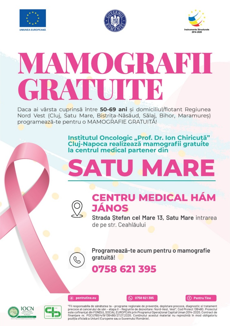 mamografii gratuite satu mare