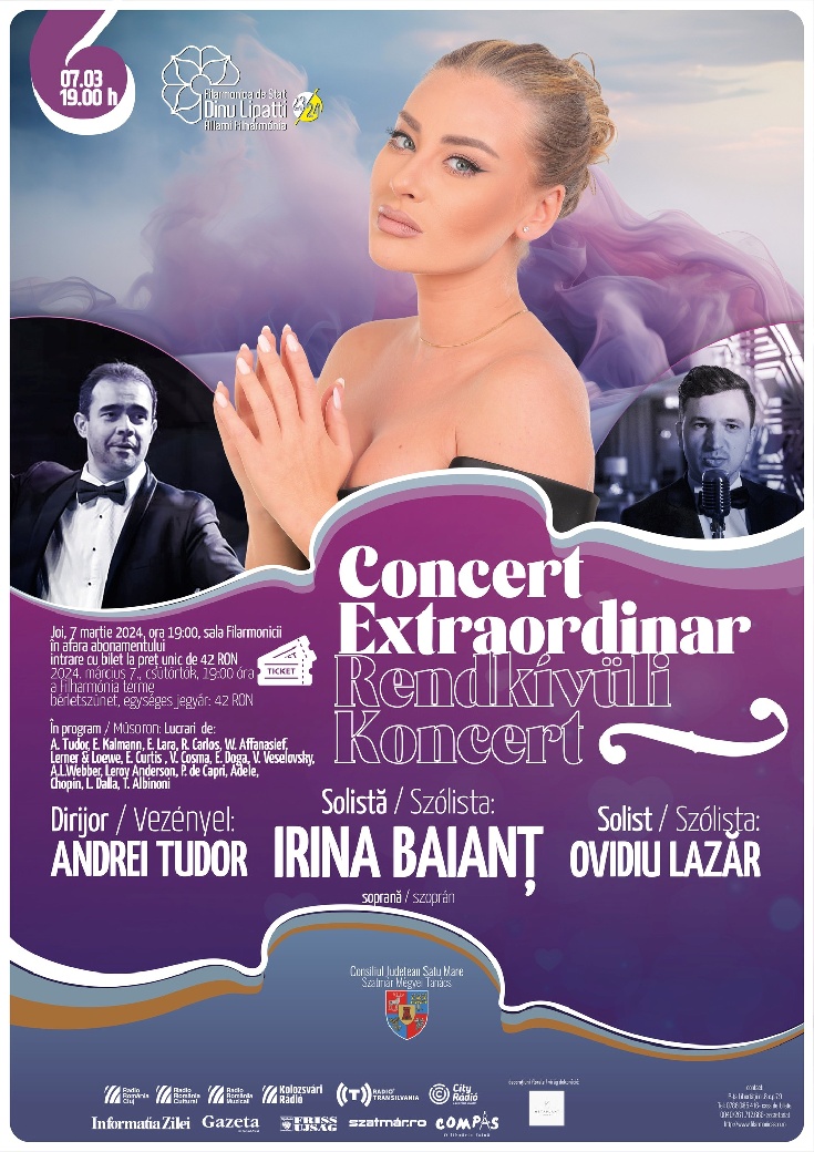 concert irina baiant satu mare