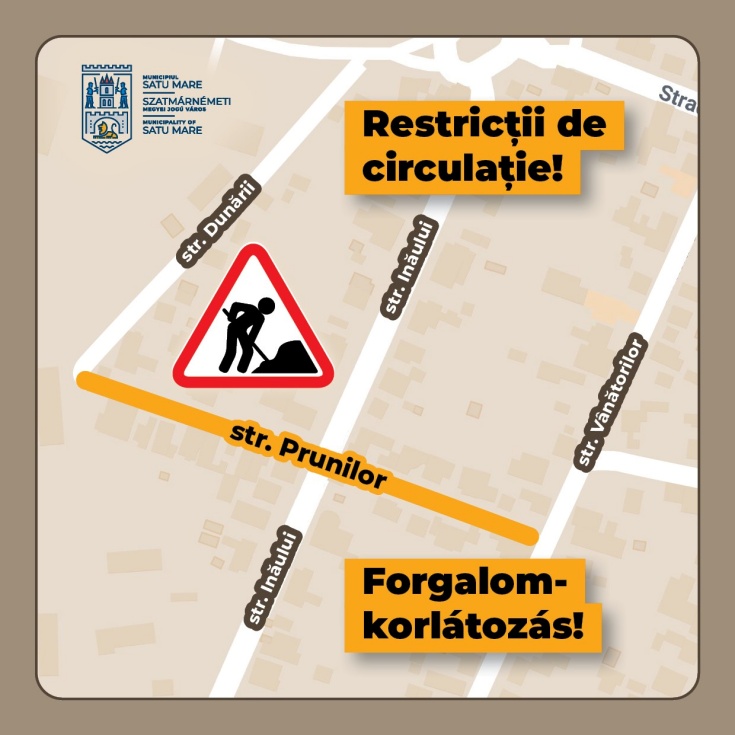 restrictii circulatie strada prunilor