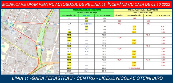 transurban traseu linia 11