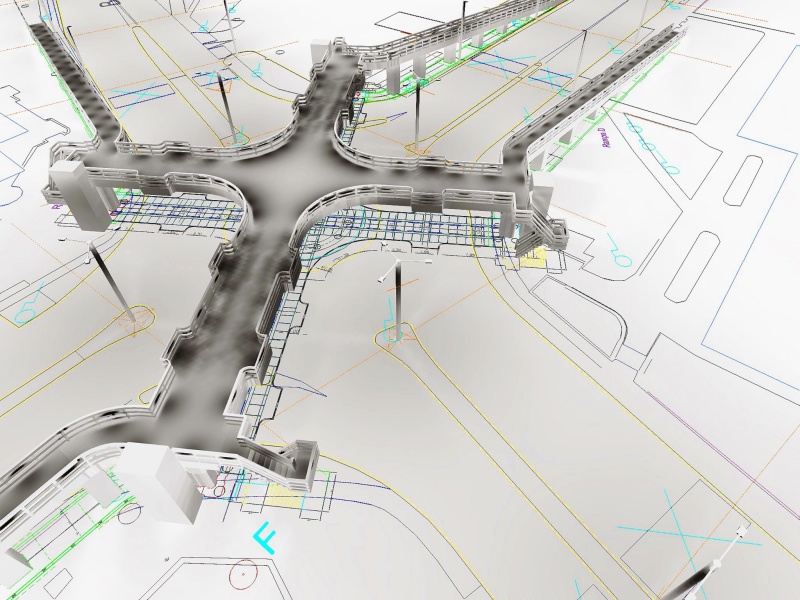 pasarela pietonala crinul 1