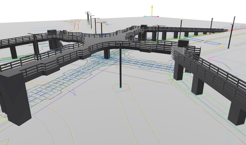 pasarela pietonala crinul 2