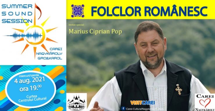 Ziua Folclorului Românesc și invitatul special, Marius Ciprian Pop, la Carei