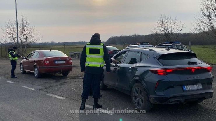 Acțiune în sistem integrat în județul Satu Mare. Au fost verificate 311 persoane și 175 mijloace de transport și au fost aplicate șapte amenzi