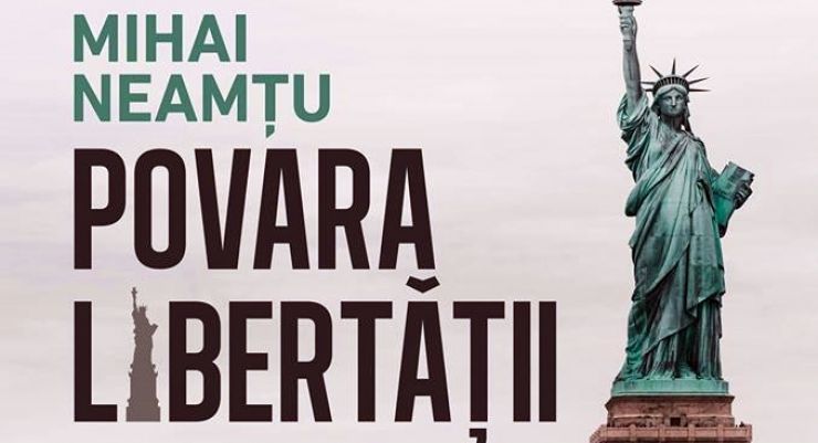 Mihai Neamţu îşi lansează mâine, la Satu Mare, volumul: “Povara libertății”