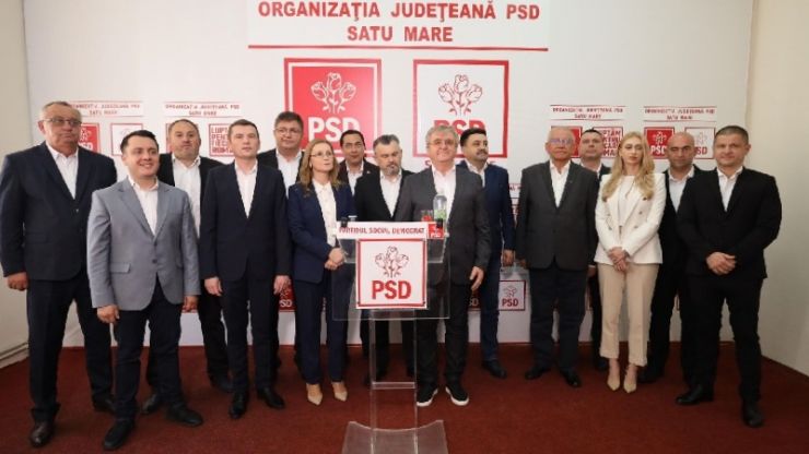 PSD Satu Mare și-a prezentat echipa pentru Consiliul Județean și planurile de dezvoltare a județului Satu Mare
